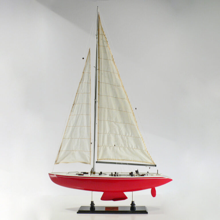 Modelo artesanal de barco de vela de la Australia